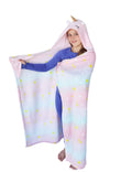 Kids Unicorn Blanket Hoodie