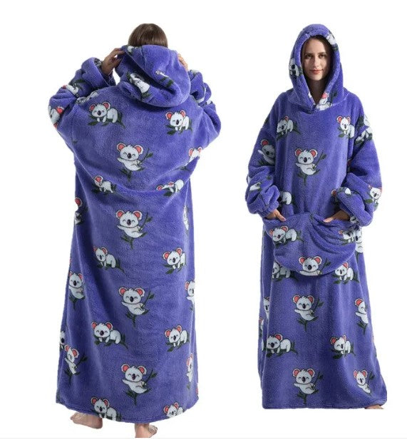 The Cozy Blanket Gown